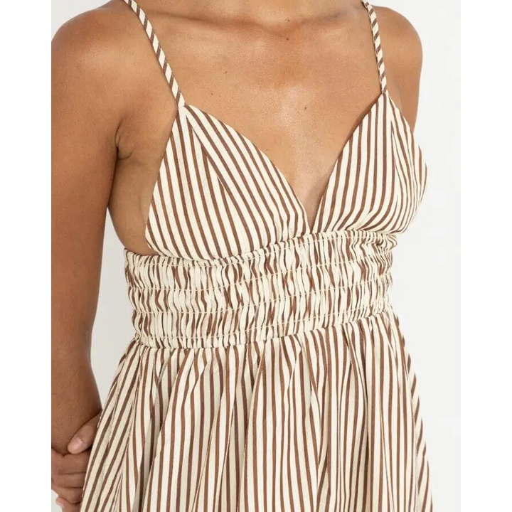 Rhythm Cove Stripe Mini Dress 