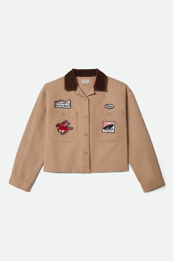 Brixton Utopia Patchwork Overshirt