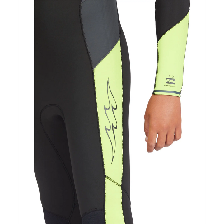 Billabong 3 / 2 Absolute Chest Zip Full Wetsuit 