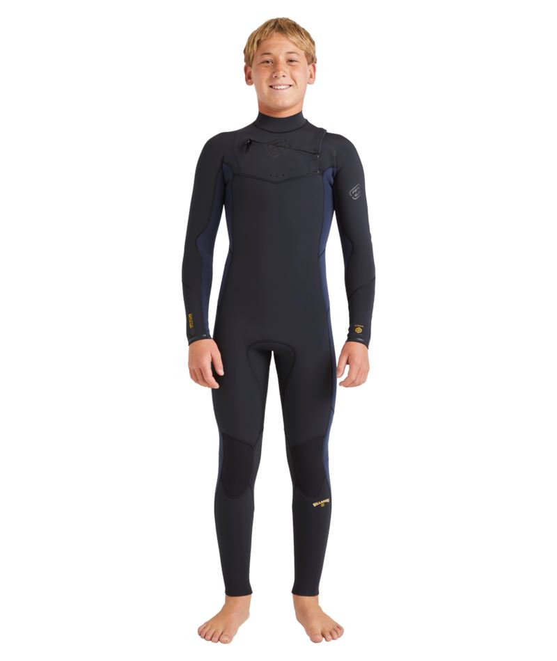 Billabong 3 / 2 Absolute Natural Center Zip Youth Wetsuit 