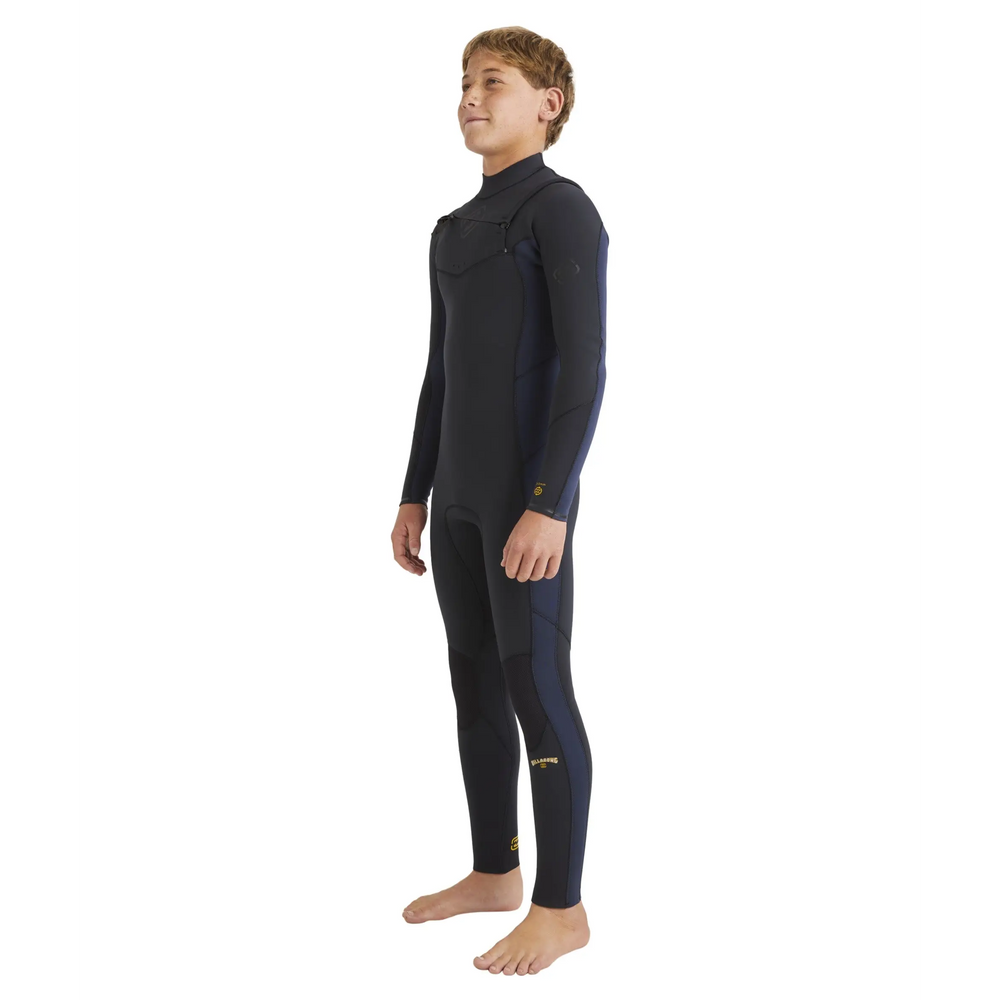 Billabong 3 / 2 Absolute Natural Center Zip Youth Wetsuit 