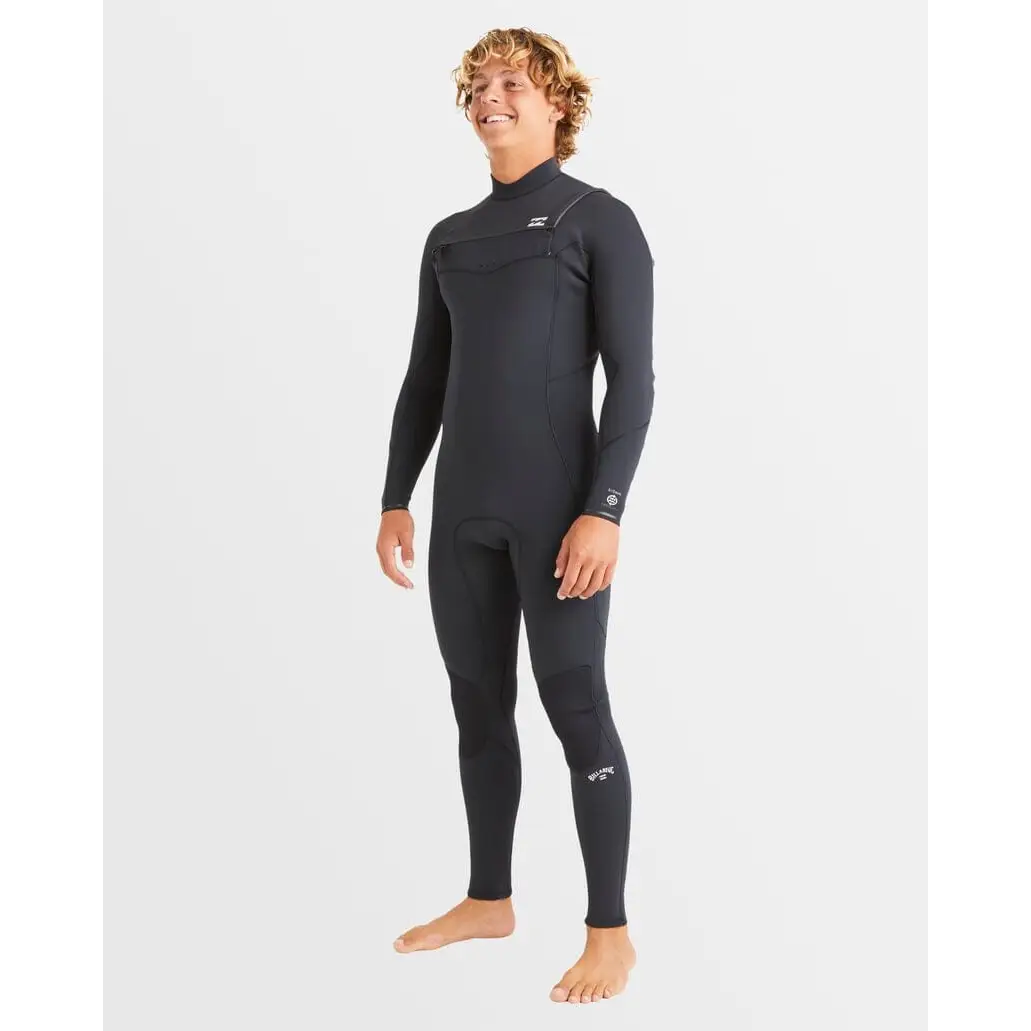 Billabong 3 / 2 Absolute Natural Chest Zip Steamer Wetsuit 