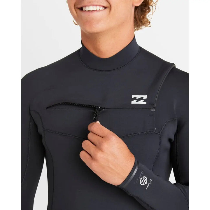 Billabong 3 / 2 Absolute Natural Chest Zip Steamer Wetsuit 