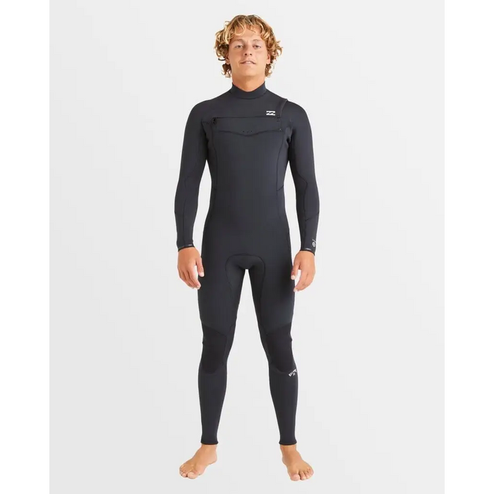 Billabong 3 / 2 Absolute Natural Chest Zip Steamer Wetsuit 