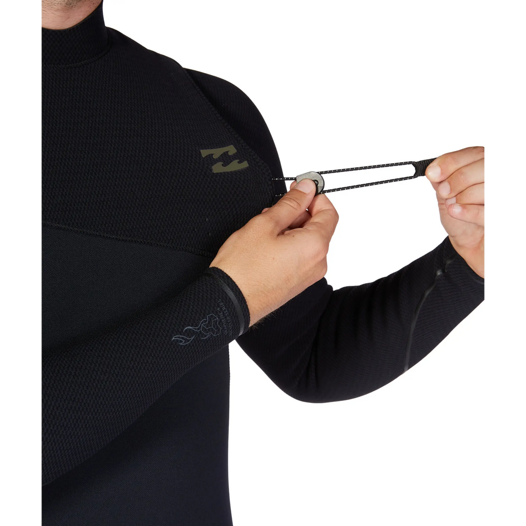 Billabong 3 / 2 Furnace Comp Chest Zip Full Mens Wetsuit 