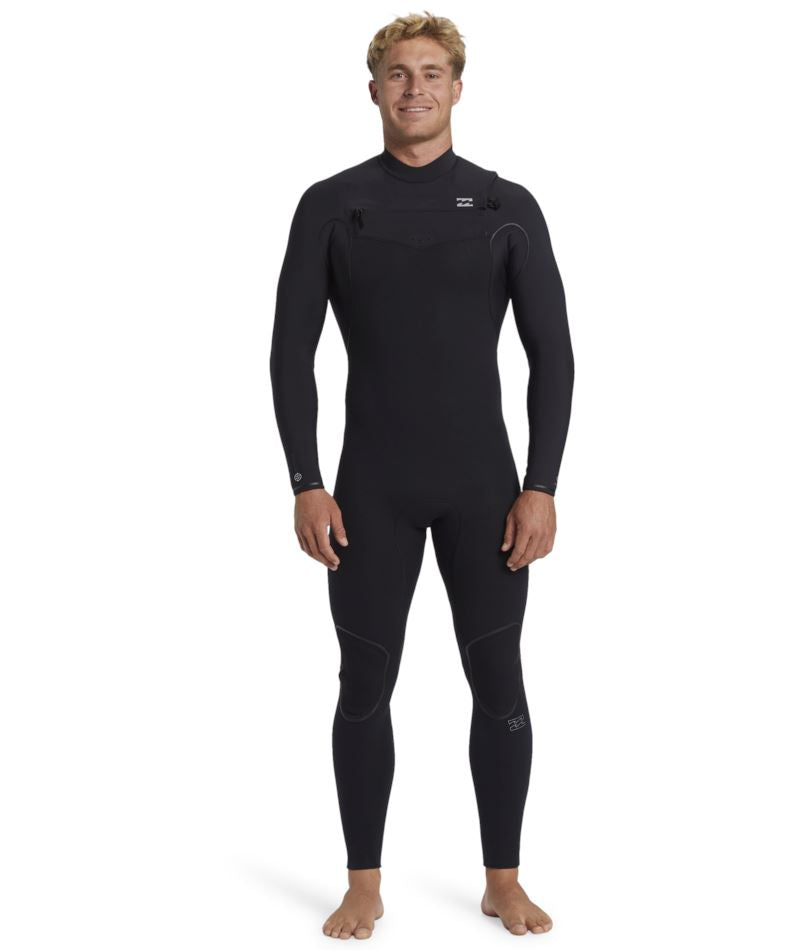 Billabong 3 / 2 Furnace Natural Center Zip Full Wetsuit 