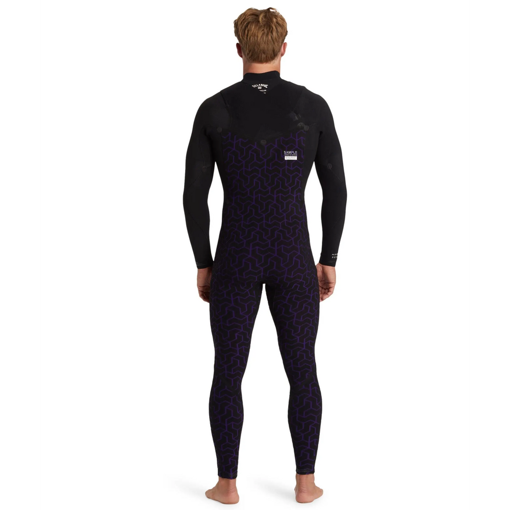 Billabong 3 / 2 Furnace Natural Center Zip Full Wetsuit 
