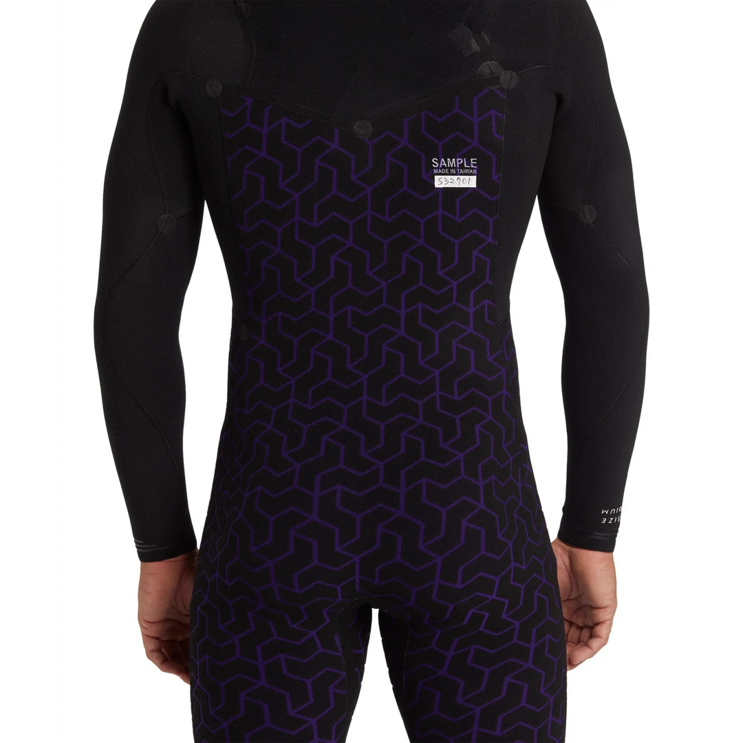 Billabong 3 / 2 Furnace Natural Center Zip Full Wetsuit 