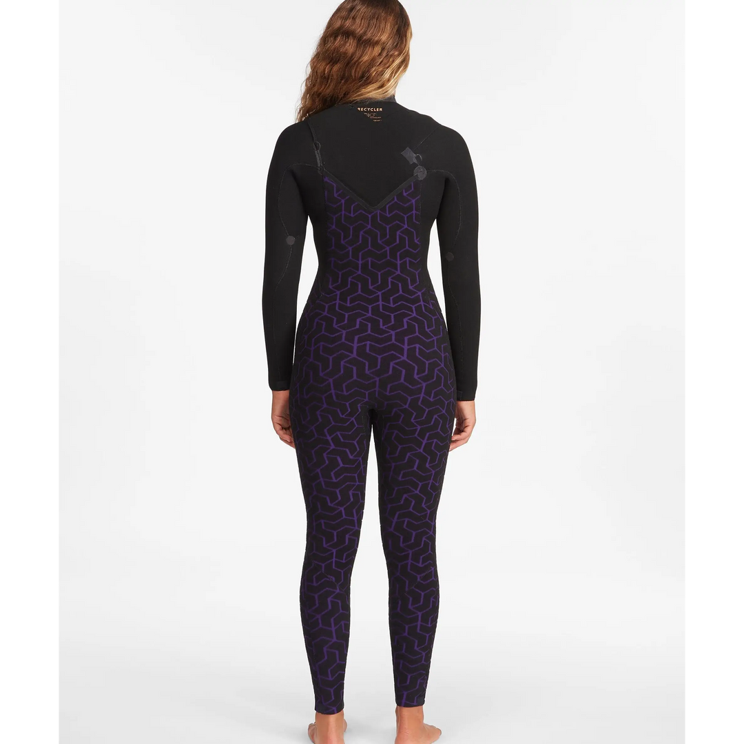 Billabong 3 /2 Furnace Natural Zipperless Womens Steamer Wetsuit 