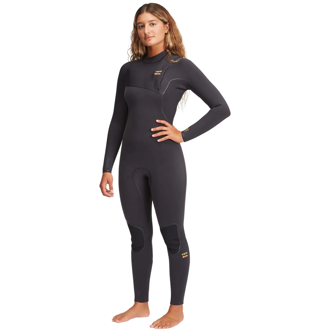 Billabong 3 /2 Furnace Natural Zipperless Womens Steamer Wetsuit 