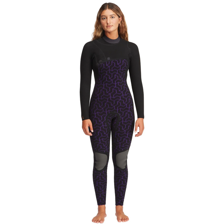 Billabong 3 /2 Furnace Natural Zipperless Womens Steamer Wetsuit 