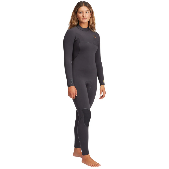 Billabong 3 /2 Furnace Natural Zipperless Womens Steamer Wetsuit 