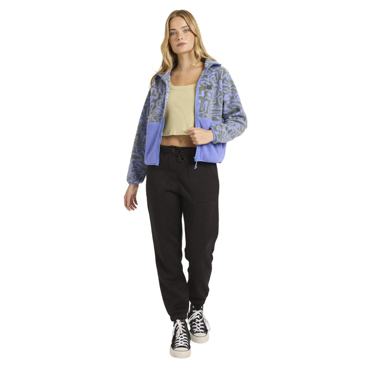 Billabong A / Div Rock Jetty Mock Neck Zip Sherpa Fleece
