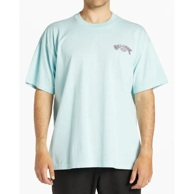 Billabong Arch Wave Tee Coastal Blue S 