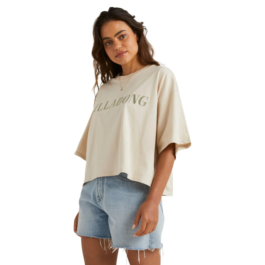 Billabong Baseline T-Shirt White Sand M / 10 