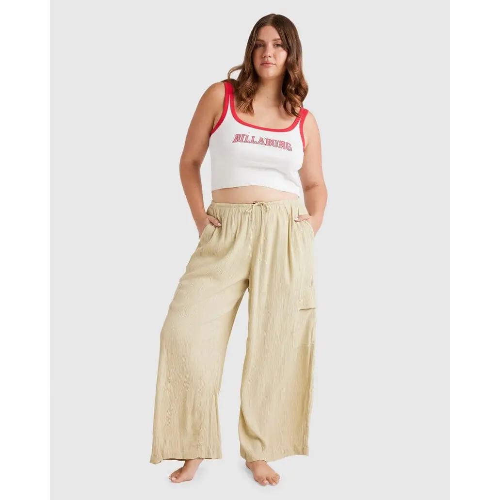 Billabong Beach Babe Cargo Pants Wasabi XL 