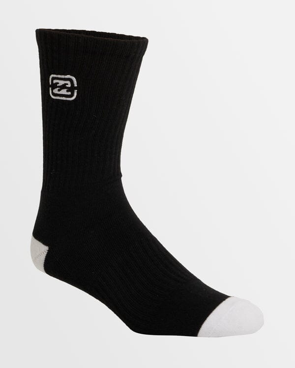 Billabong Bracket Wave 3 Pack Crew Socks 