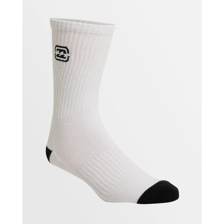 Billabong Bracket Wave 3 Pack Crew Socks 