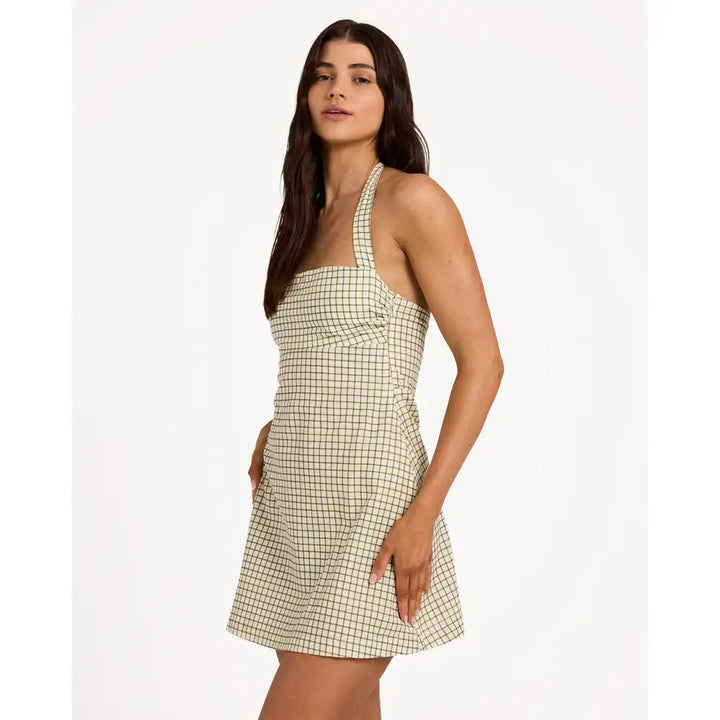 Billabong Break Line Halter Mini Dress