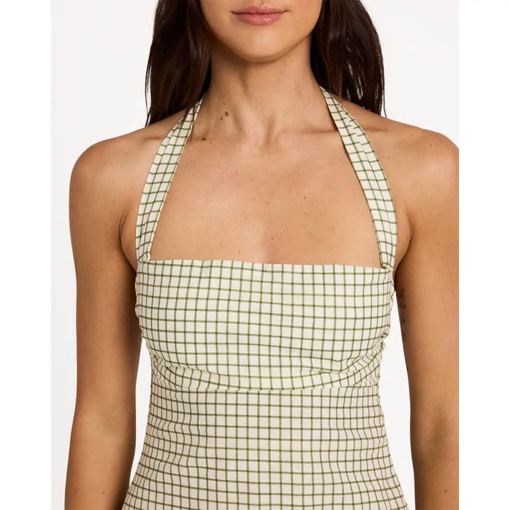 Billabong Break Line Halter Mini Dress