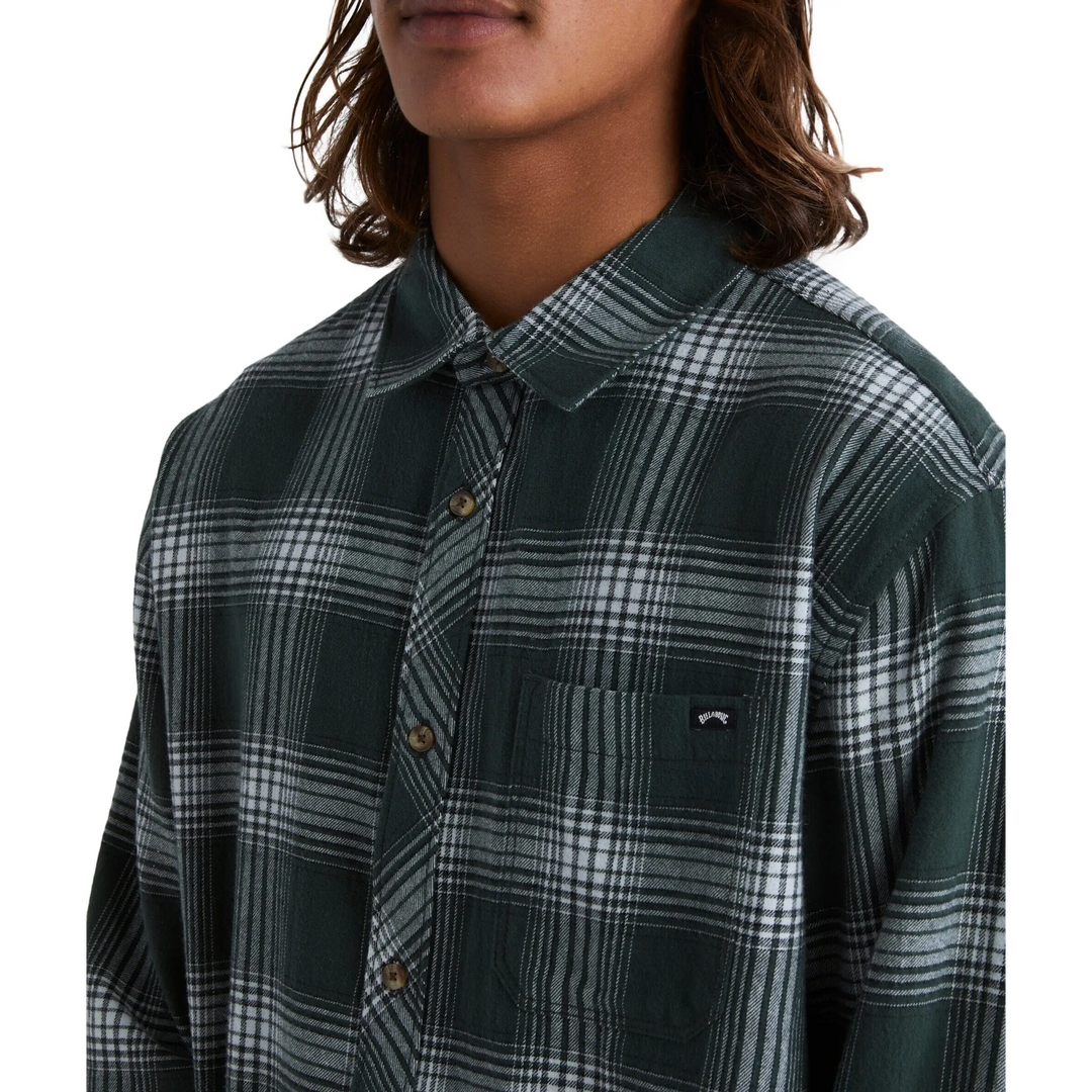 Billabong Coastline Flannel Long Sleeve Shirt 