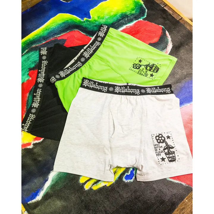Billabong Creed Flower Pot 3 Pack Briefs