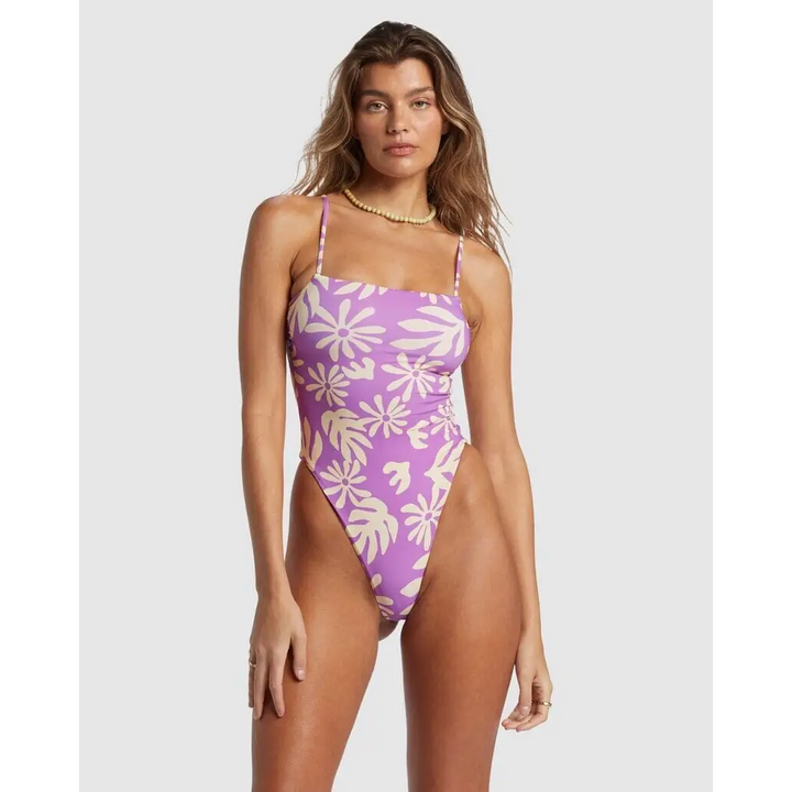 Billabong Deep Sea Daisy One Piece Swimsuit 