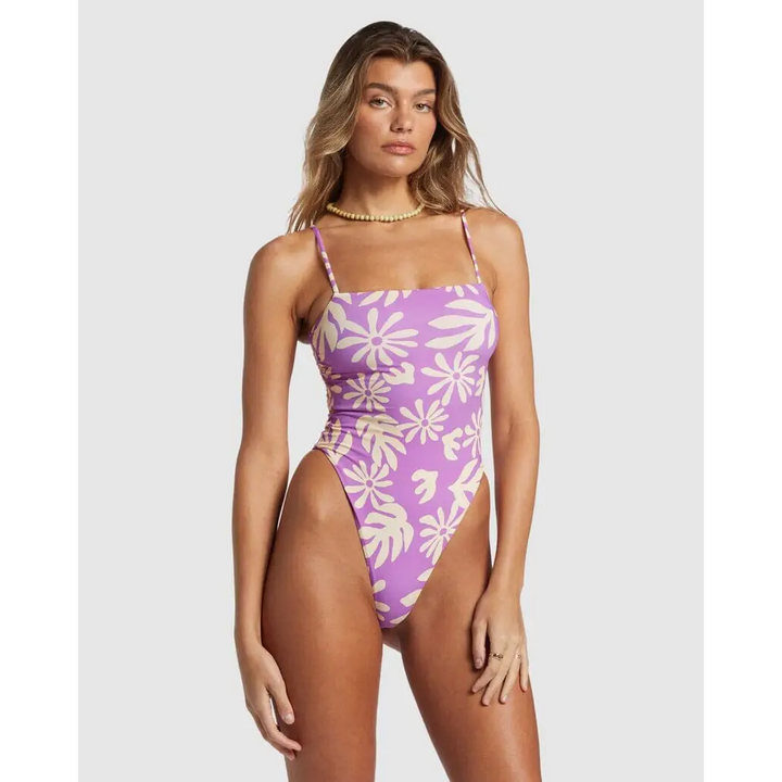 Billabong Deep Sea Daisy One Piece Swimsuit 