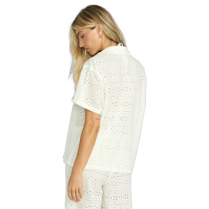 Billabong Eyelet Crush Beach Shirt 