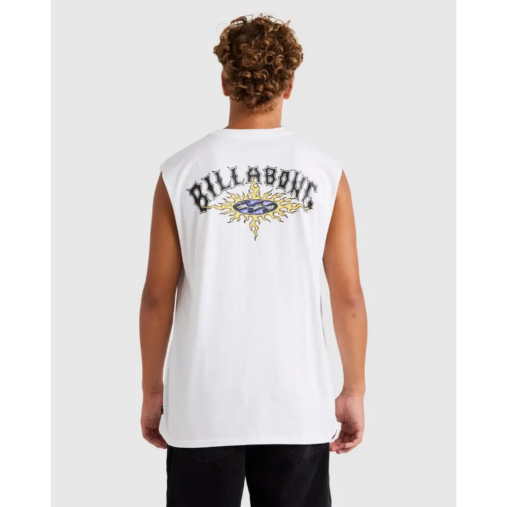 Billabong Flame Arch Muscle Tank Top 