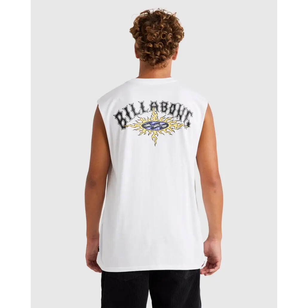 Billabong Flame Arch Muscle Tank Top 