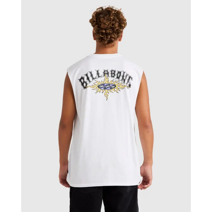 Billabong Flame Arch Muscle Tank Top 