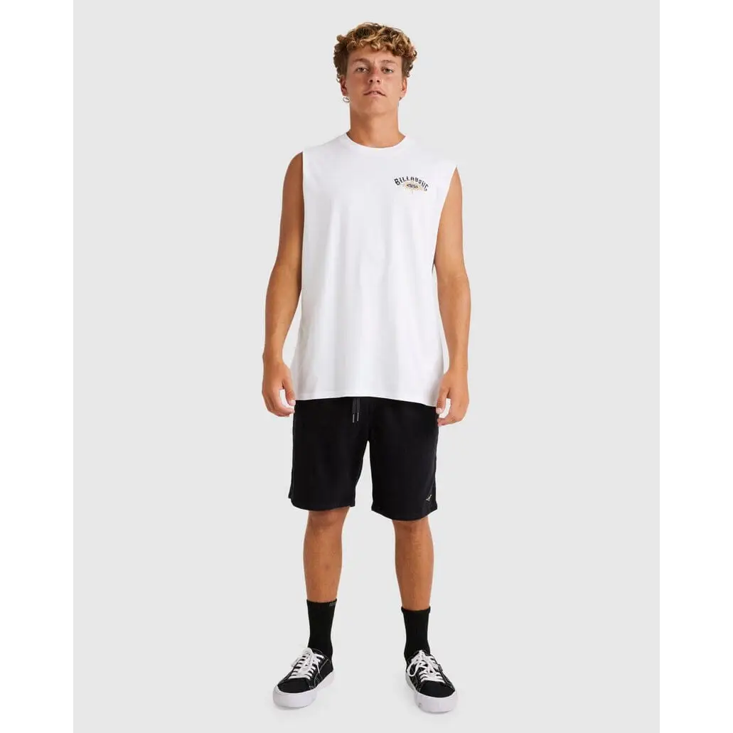 Billabong Flame Arch Muscle Tank Top 
