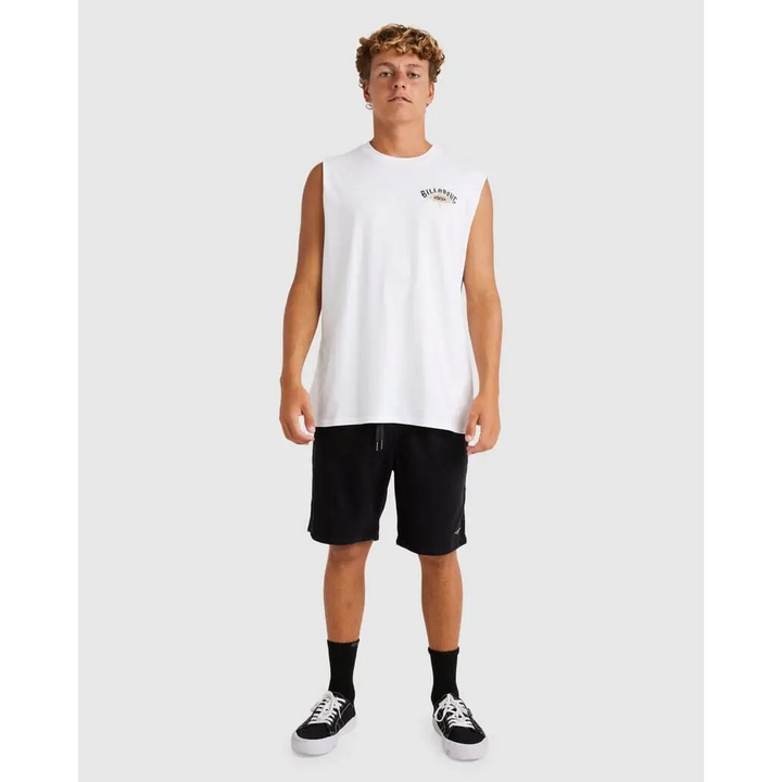 Billabong Flame Arch Muscle Tank Top 