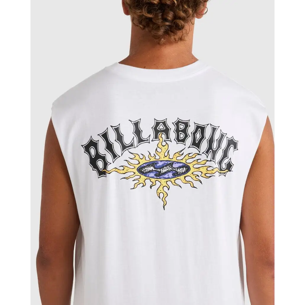 Billabong Flame Arch Muscle Tank Top 