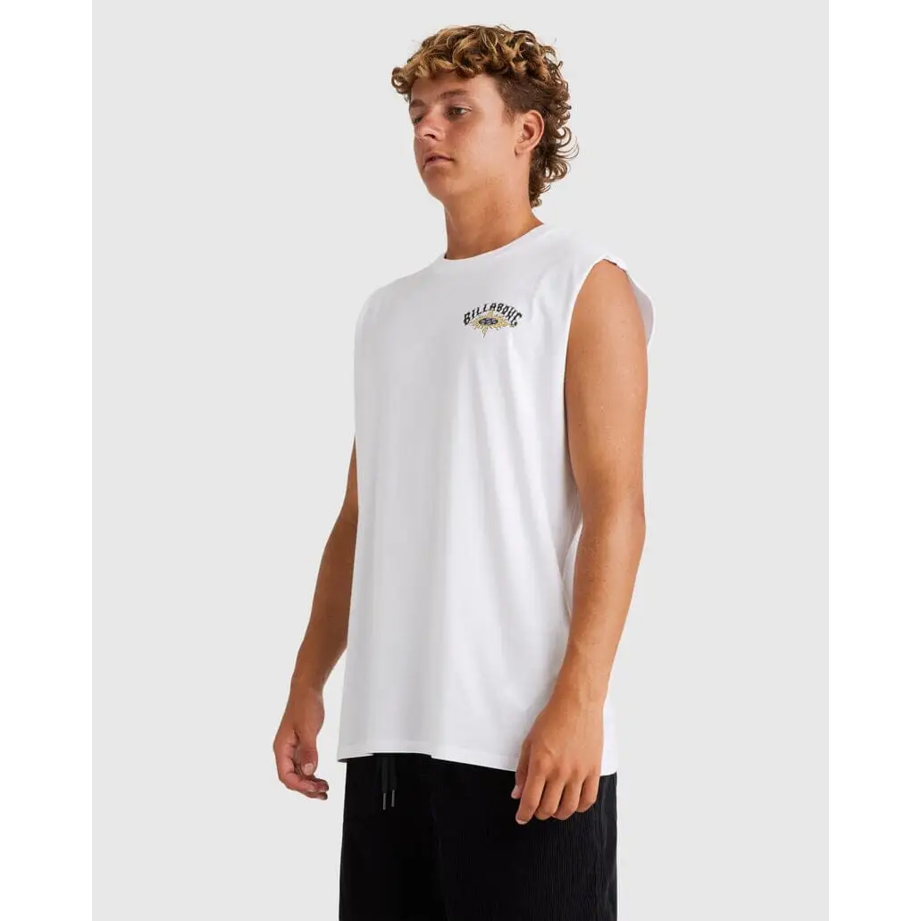 Billabong Flame Arch Muscle Tank Top 