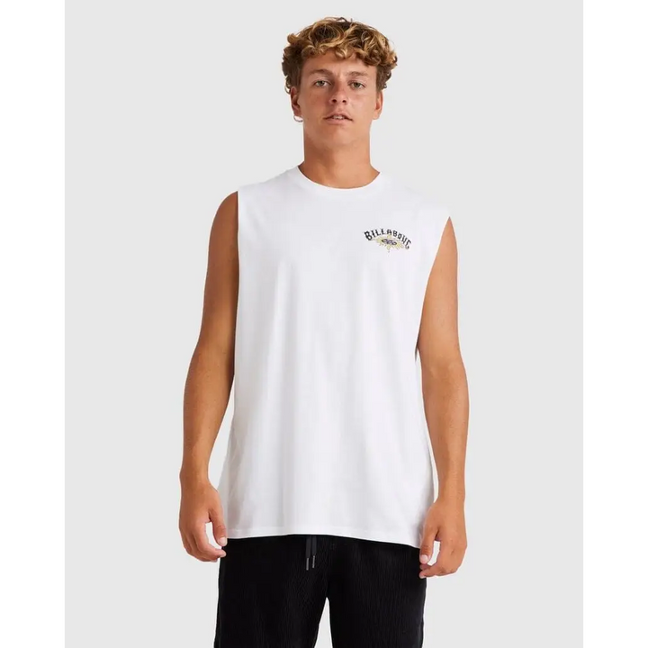 Billabong Flame Arch Muscle Tank Top 