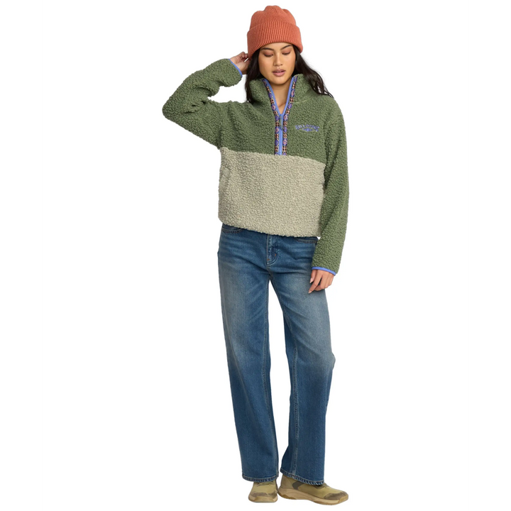 Billabong Horizon Mock Neck Half Zip Fleece