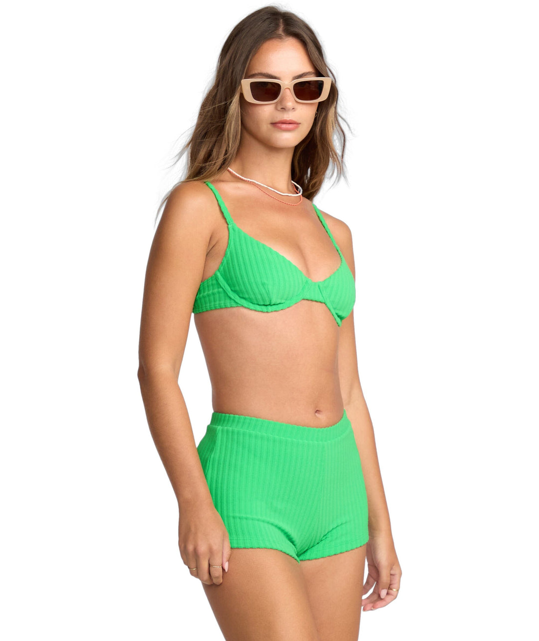 Billabong Josie In The Loop Boyshort Underwire Bikini 