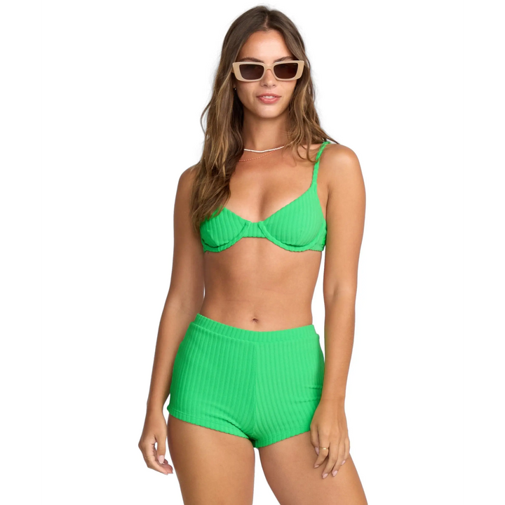 Billabong Josie In The Loop Boyshort Underwire Bikini 