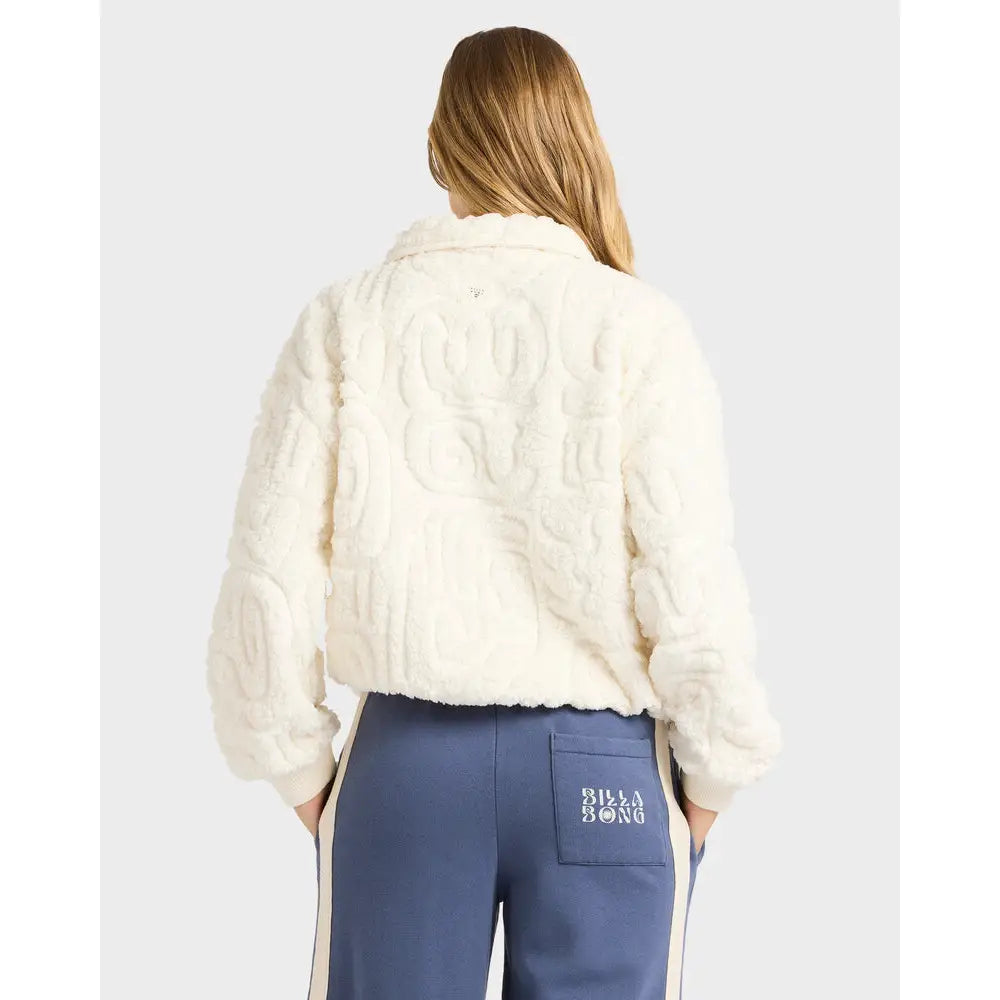 Billabong Le Love Half Zip Fleece Pullover