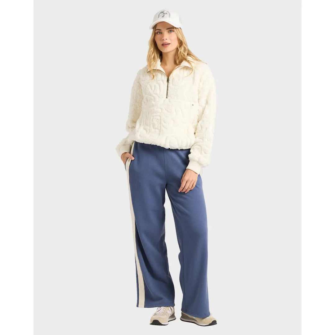 Billabong Le Love Half Zip Fleece Pullover