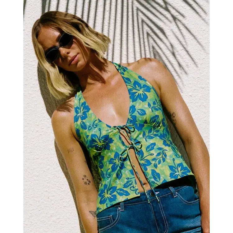 Billabong Lime Crush Halter Top 