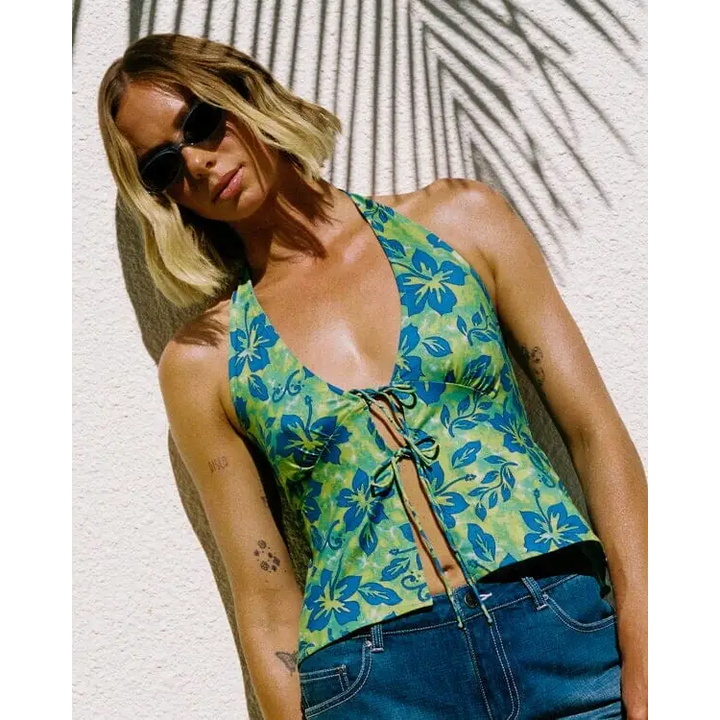 Billabong Lime Crush Halter Top 