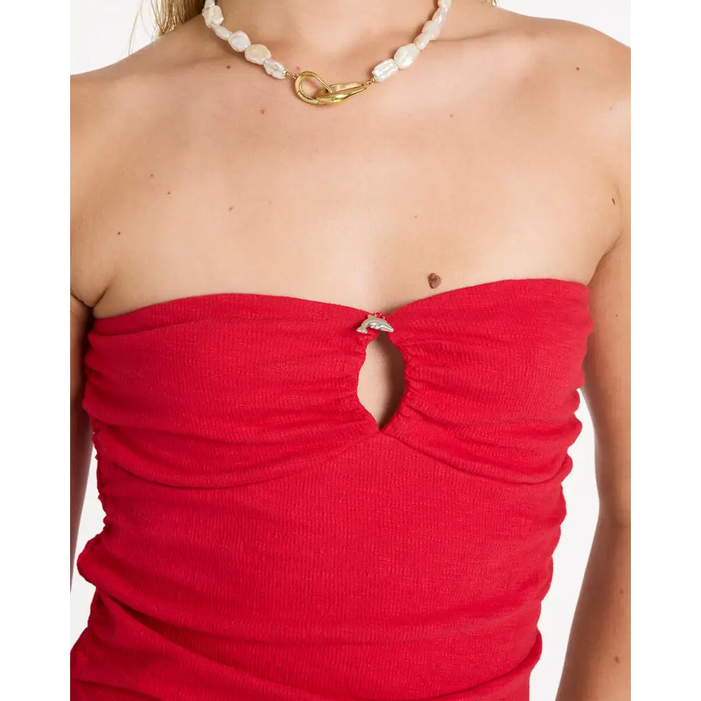 Billabong Lottie Hall Splasher Knit Tube Top