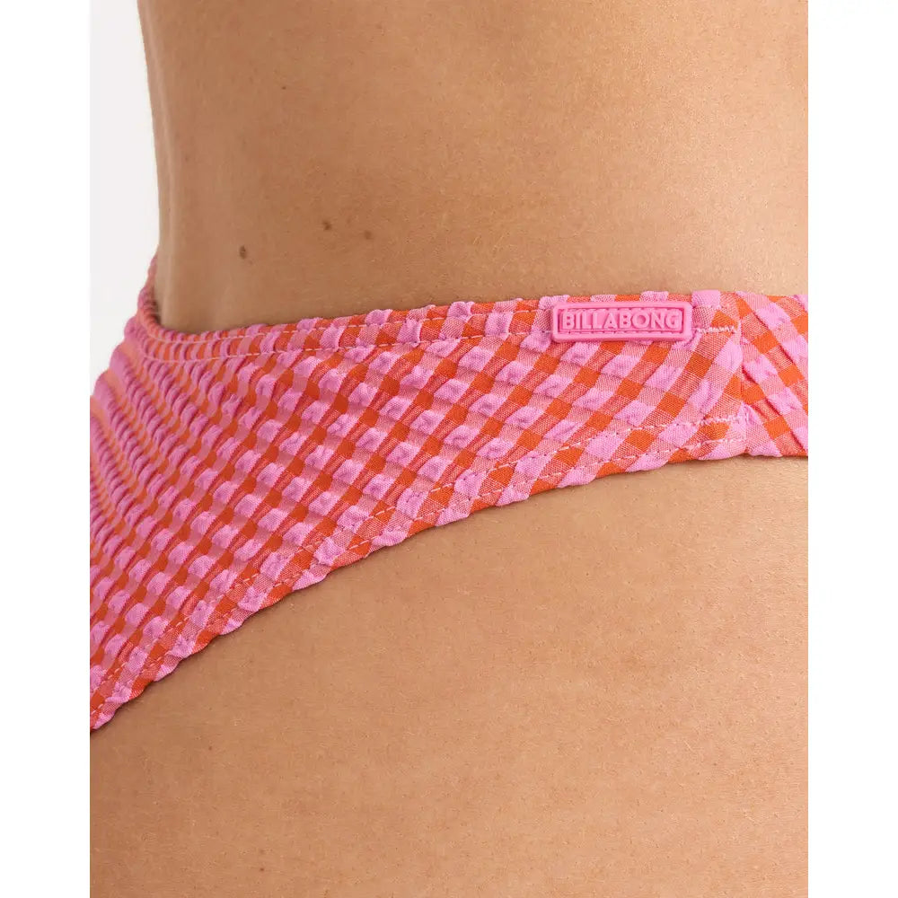 Billabong Mini Wave Check Ella Bralette Hike Bikini