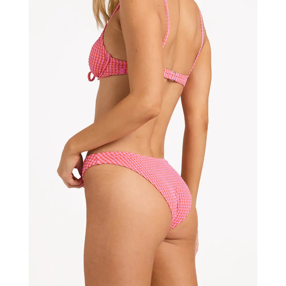 Billabong Mini Wave Check Ella Bralette Hike Bikini