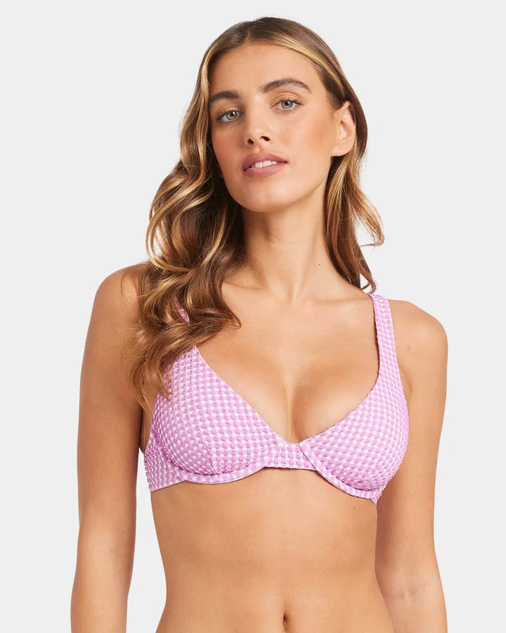 Billabong Mini Wave Check Ruby Hike Bikini 