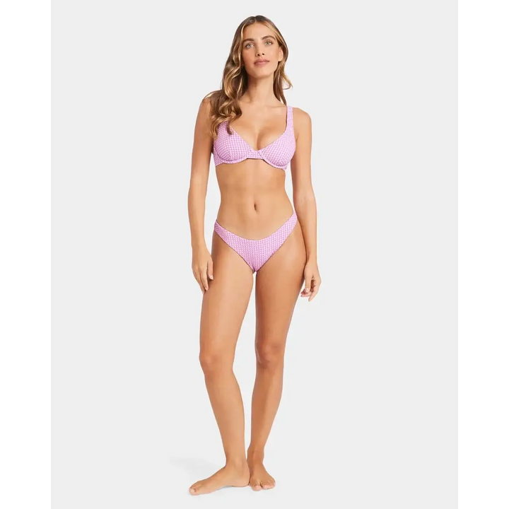 Billabong Mini Wave Check Ruby Hike Bikini 