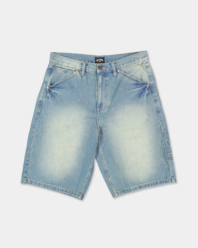 Billabong Script Smoko Denim Shorts 